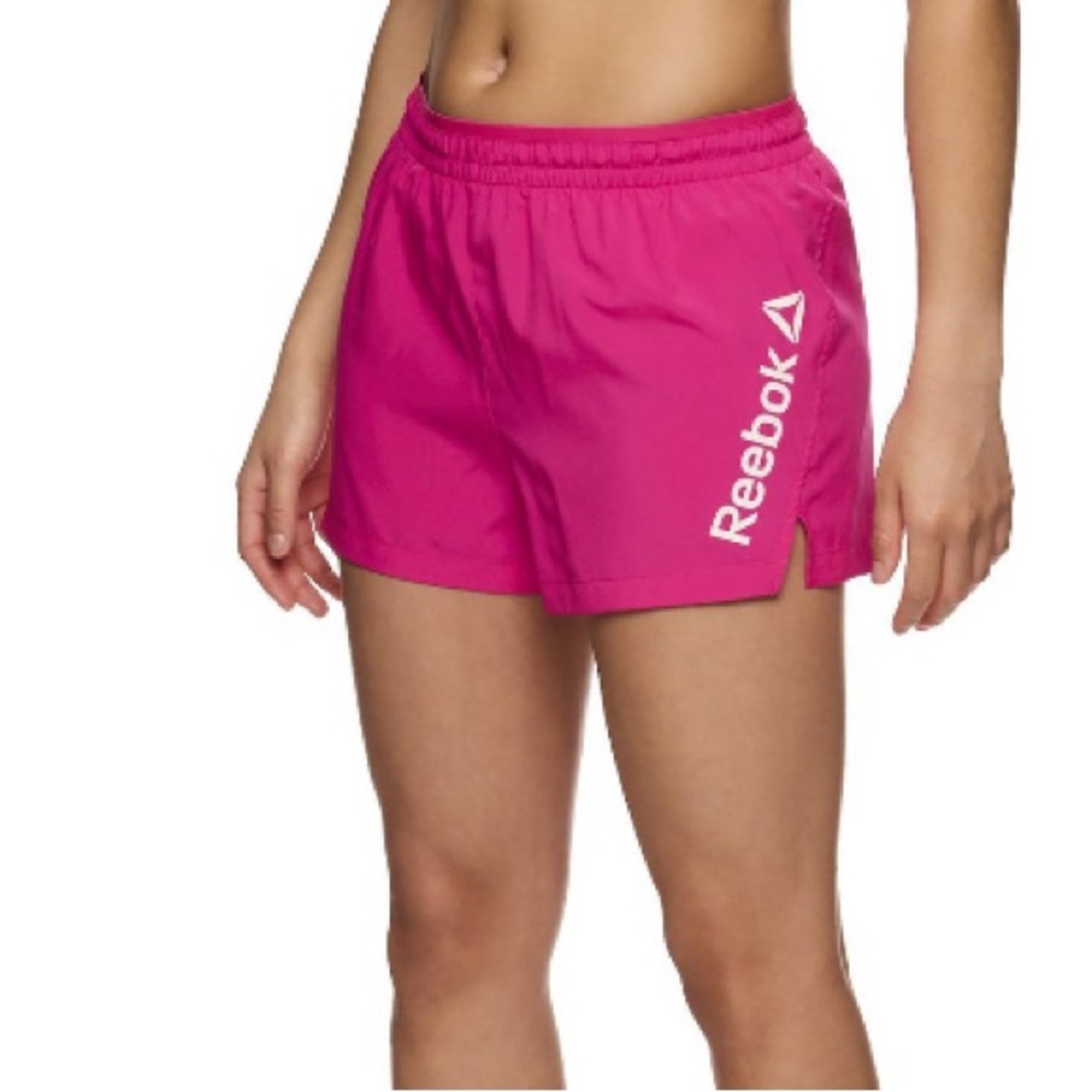 🔥10 for $100🔥 Reebok barbie pink relaxed running shorts